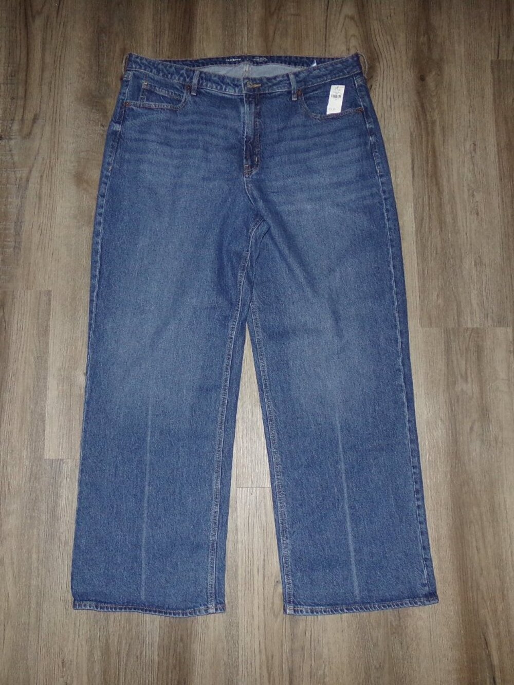 NWT OLD NAVY EXTRA HIGH RISE SKY HI WIDE LEG JEANS SZ 18